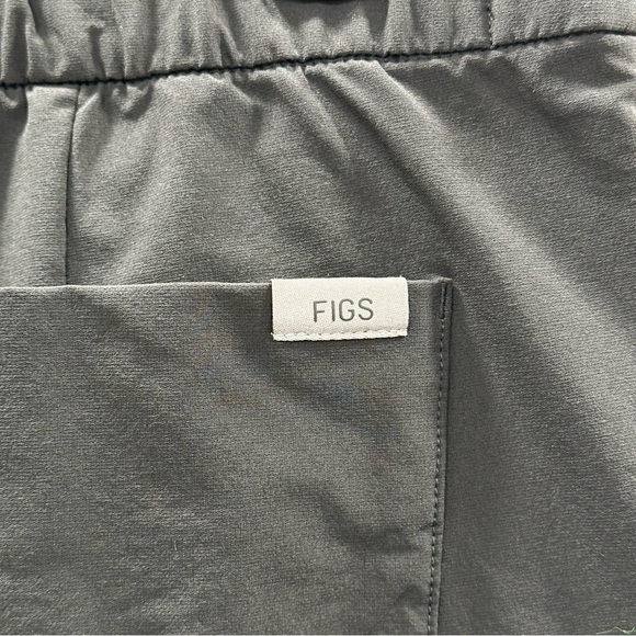 Figspro High Waisted Wide Leg Trousers Black Petite Large - Picture 10 of 12